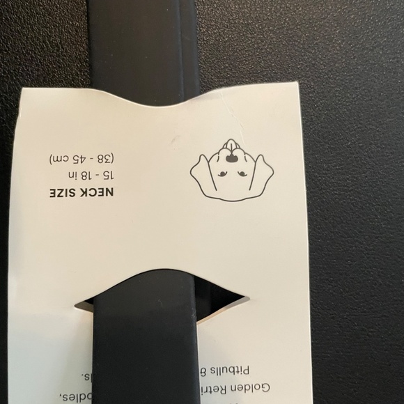 NWT WILD ONE DOG COLLAR AND POOP BAG CARRIER BLACK SET $40 - Picture 7 of 8